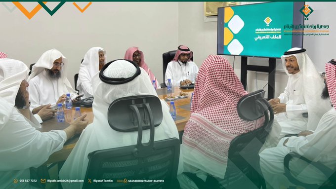 زيارة من مؤسسة عبد الله القرعاوي الخيرية وفضيلة الشيخ سليمان الجبيلان